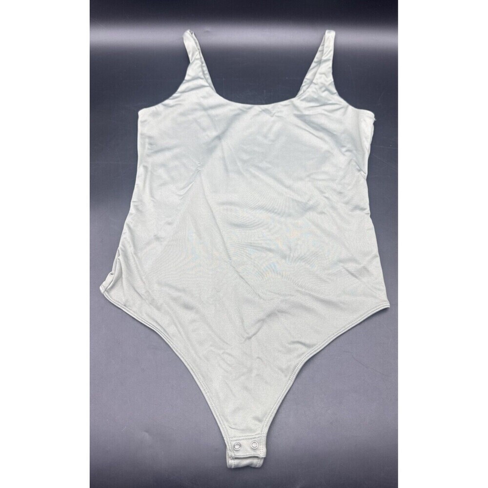 Abercrombie & Fitch Soft A & F Collection‎ GREEN Bodysuit Thong Women's Sz M